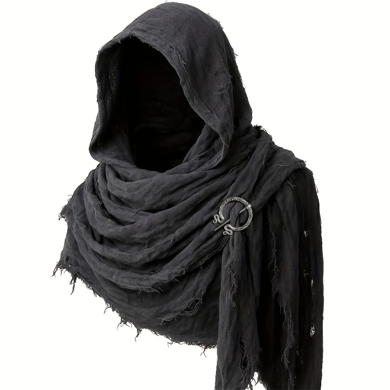 Event Supplies - Renaissance Cloak Cape with Viking Brooch
