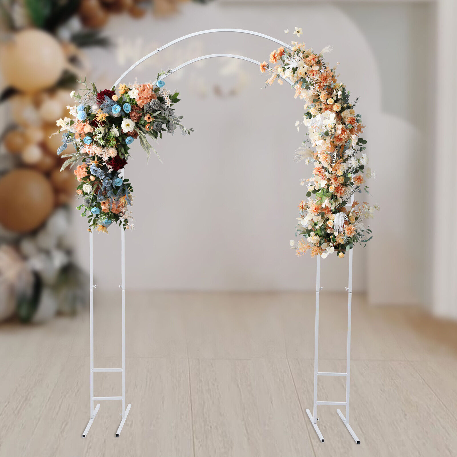 Balloon Arch Kit - Metal Wedding Stand Arch Frame Backdrop
