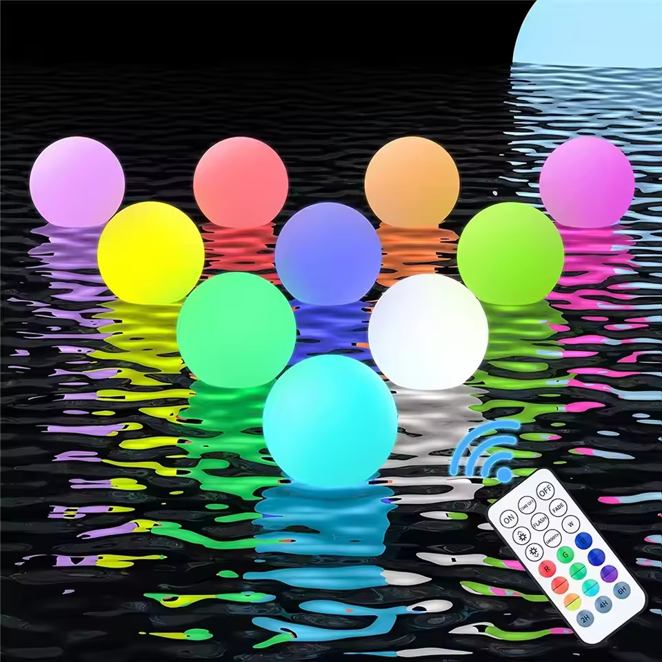 Led Balloon Light - 1-5PCS Floating Pool Lights with 16