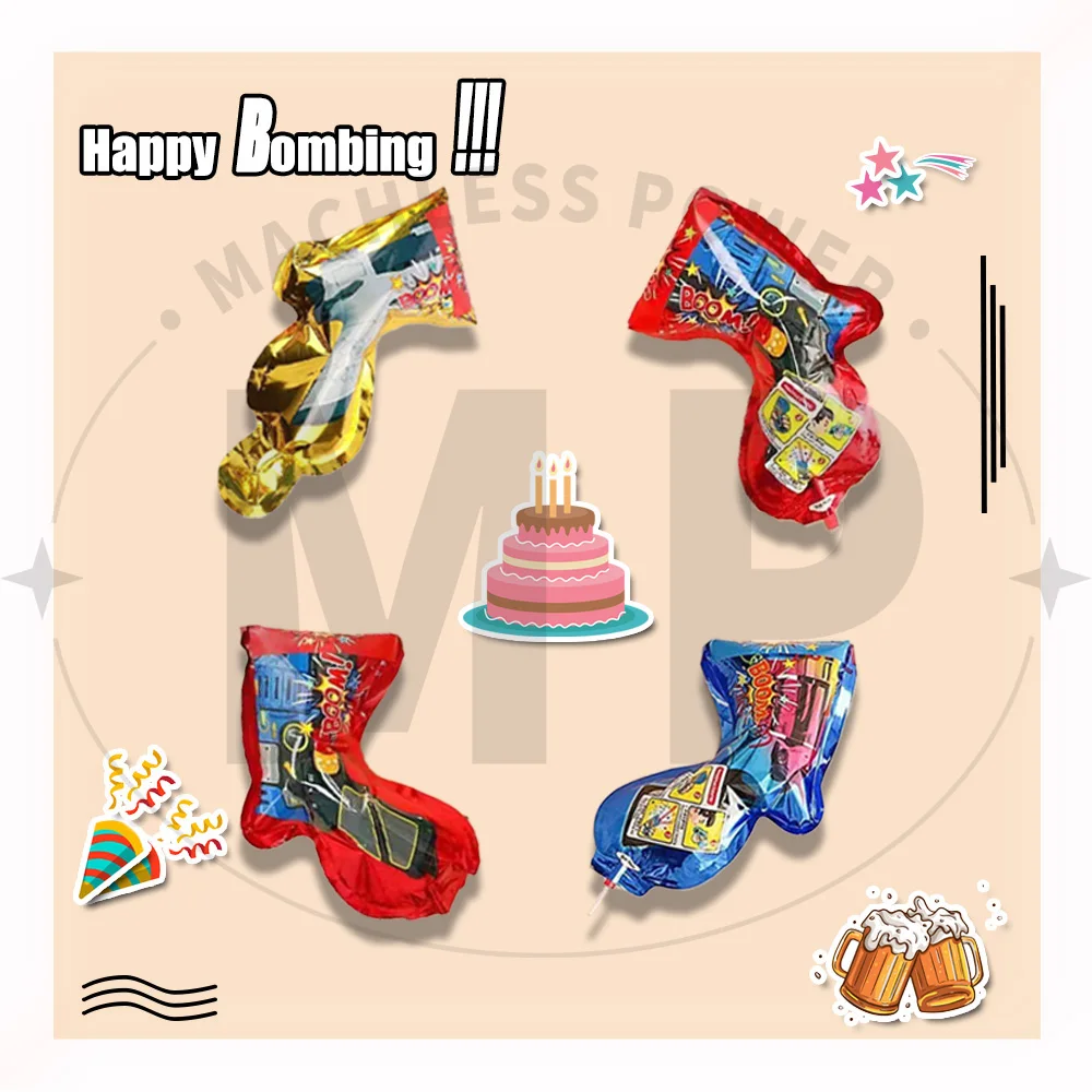 10~100pcs Color Random Streame - Confetti Cannon Tube のレビューと価格