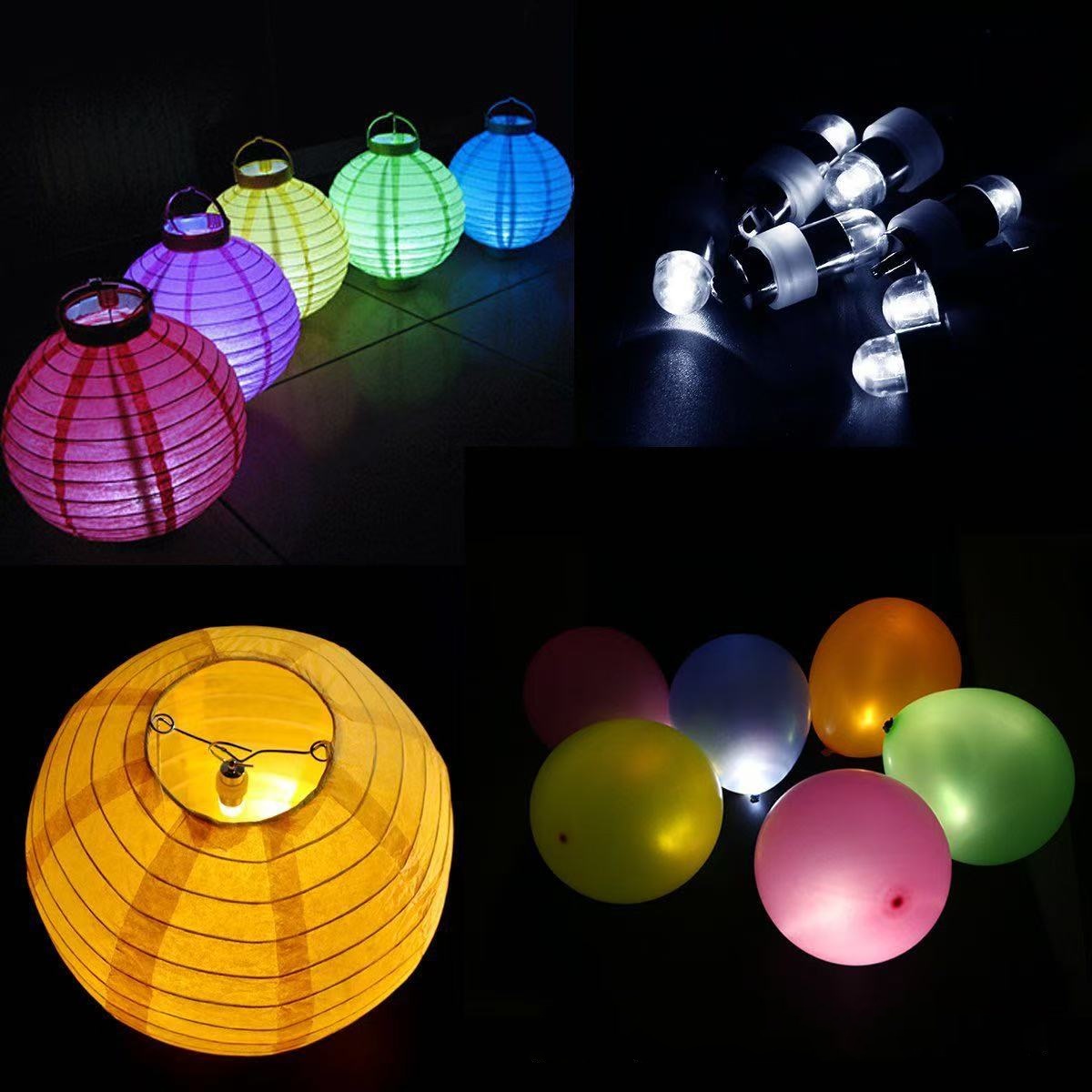5Pcs Mini Waterproof LED Lamp  - Led Balloon Light のレビューと価格