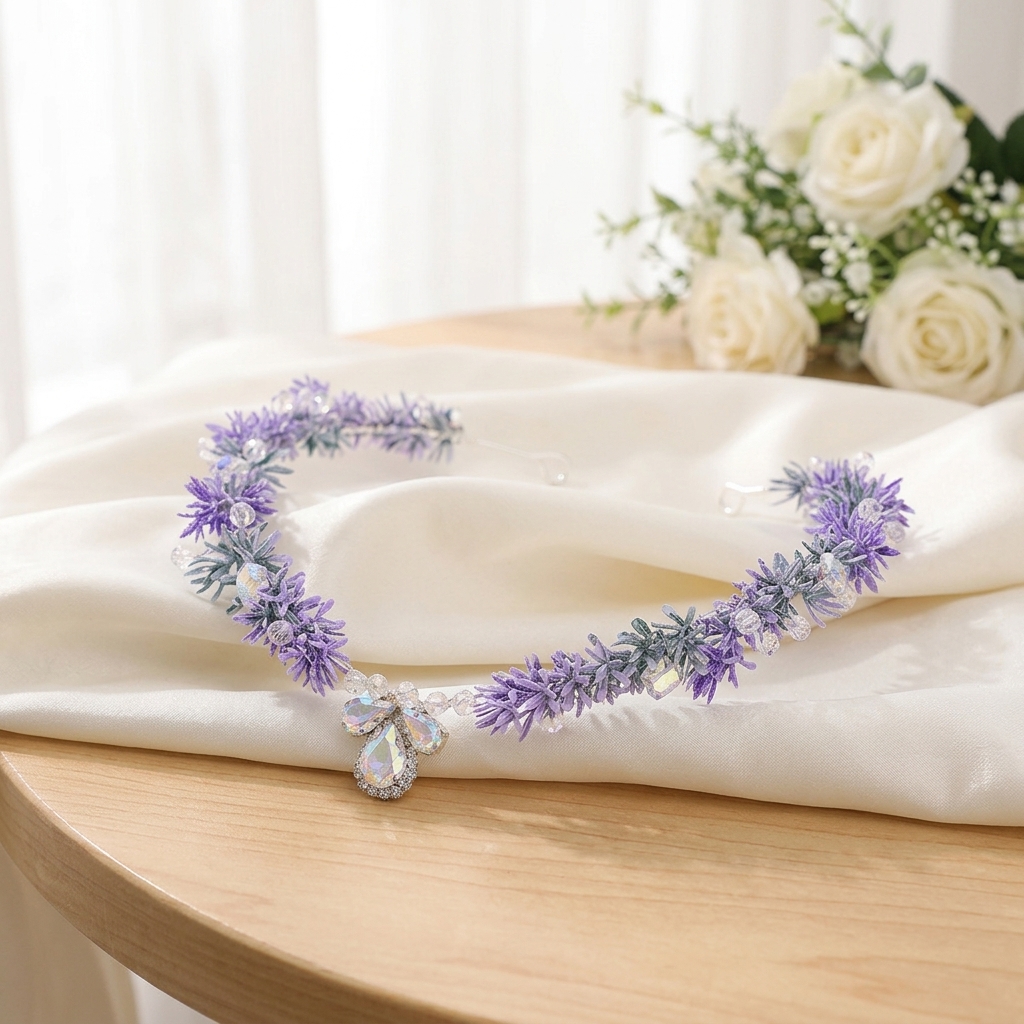 Bridal Hairband Triangular Cry - Event Party のレビューと価格