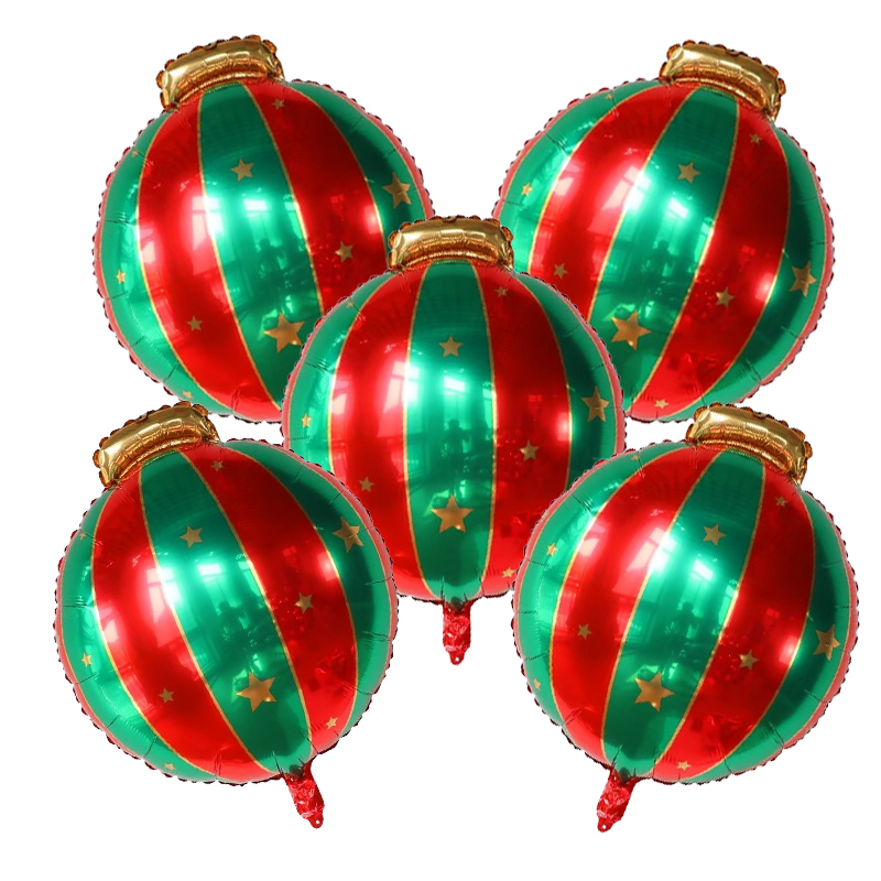 5pcs Red Green Christmas Ball  - Party Event Supply Store のレビューと価格