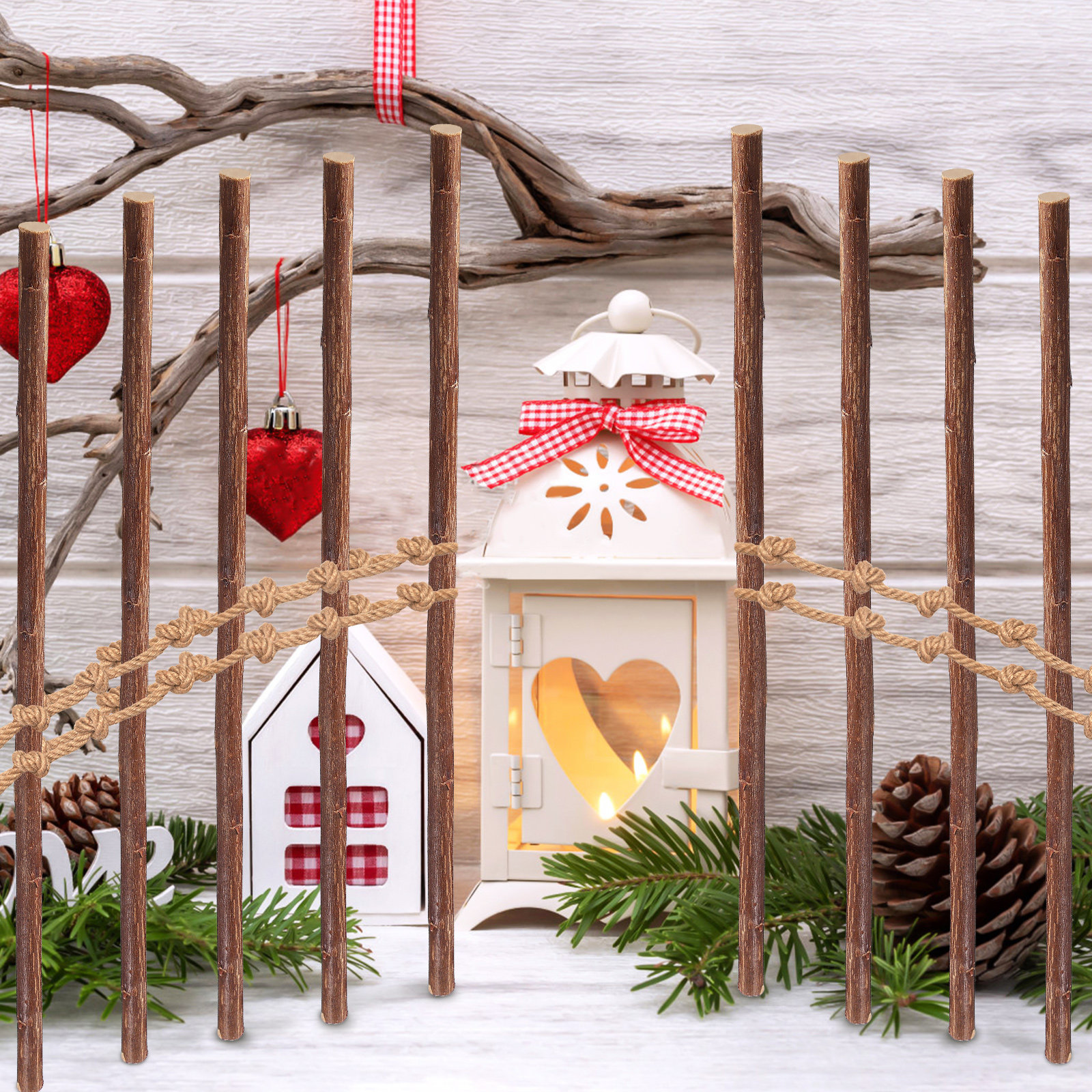 50Pcs Wood Twigs Sticks Dried  - Centerpiece Stick のレビューと価格