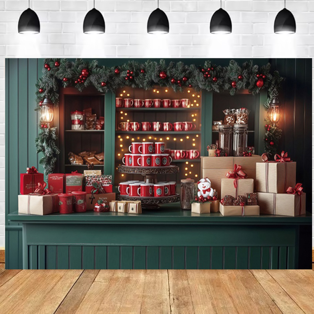 Christmas Photography Backdrop - Dessert Table Backdrop のレビューと価格