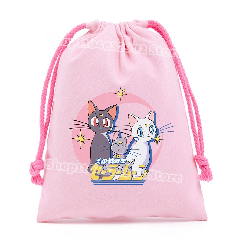 Sailor Moon Small Drawstring P - Party Favor Bag のレビューと価格