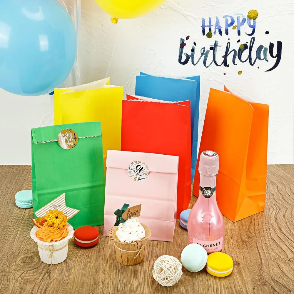 10/20/50pcs colorful Kraft Pap - Event Party Shop のレビューと価格