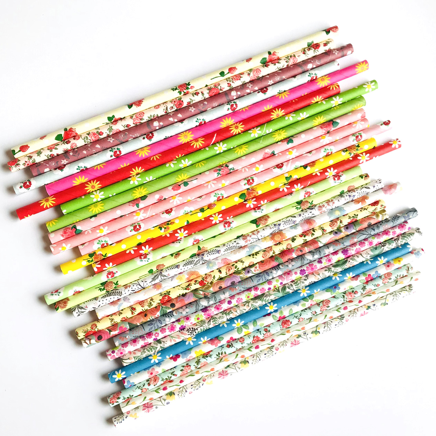 1000 Pcs Pick Your Colors Vint - Paper Straw Color のレビューと価格
