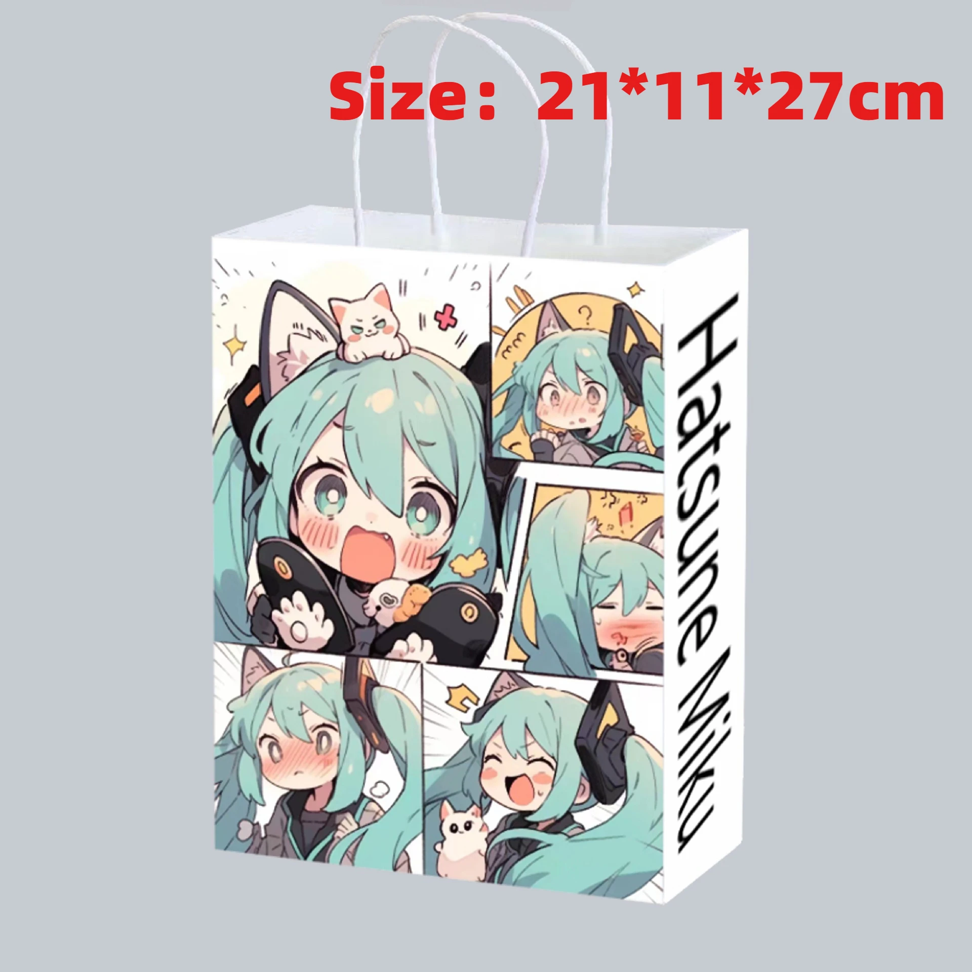 Cute Anime Hatsune Miku Paper  - Party Favor Bag のレビューと価格