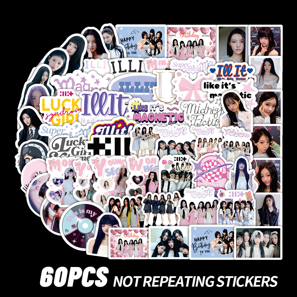 Ilt, Ill, Gllit, Illit Sticker - Event Supplies のレビューと価格