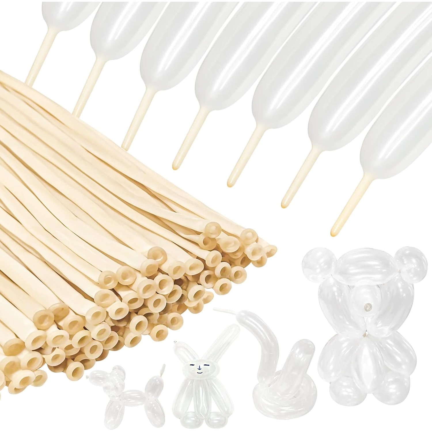 100pcs Thickening Long Balloon - Balloon Arch Kit のレビューと価格