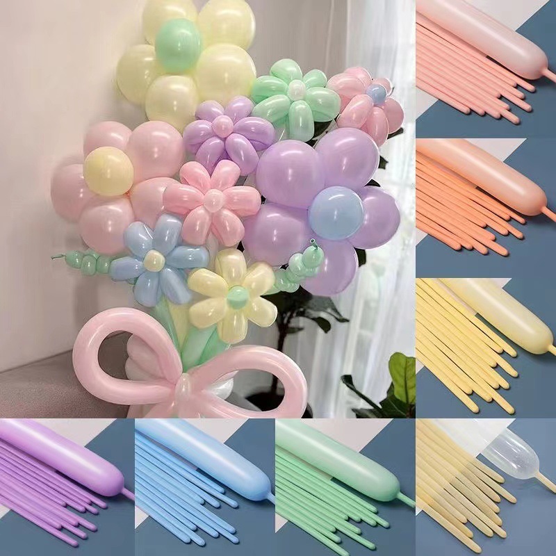 100pcs Thickening Long Balloon - Balloon Arch Kit のレビューと価格