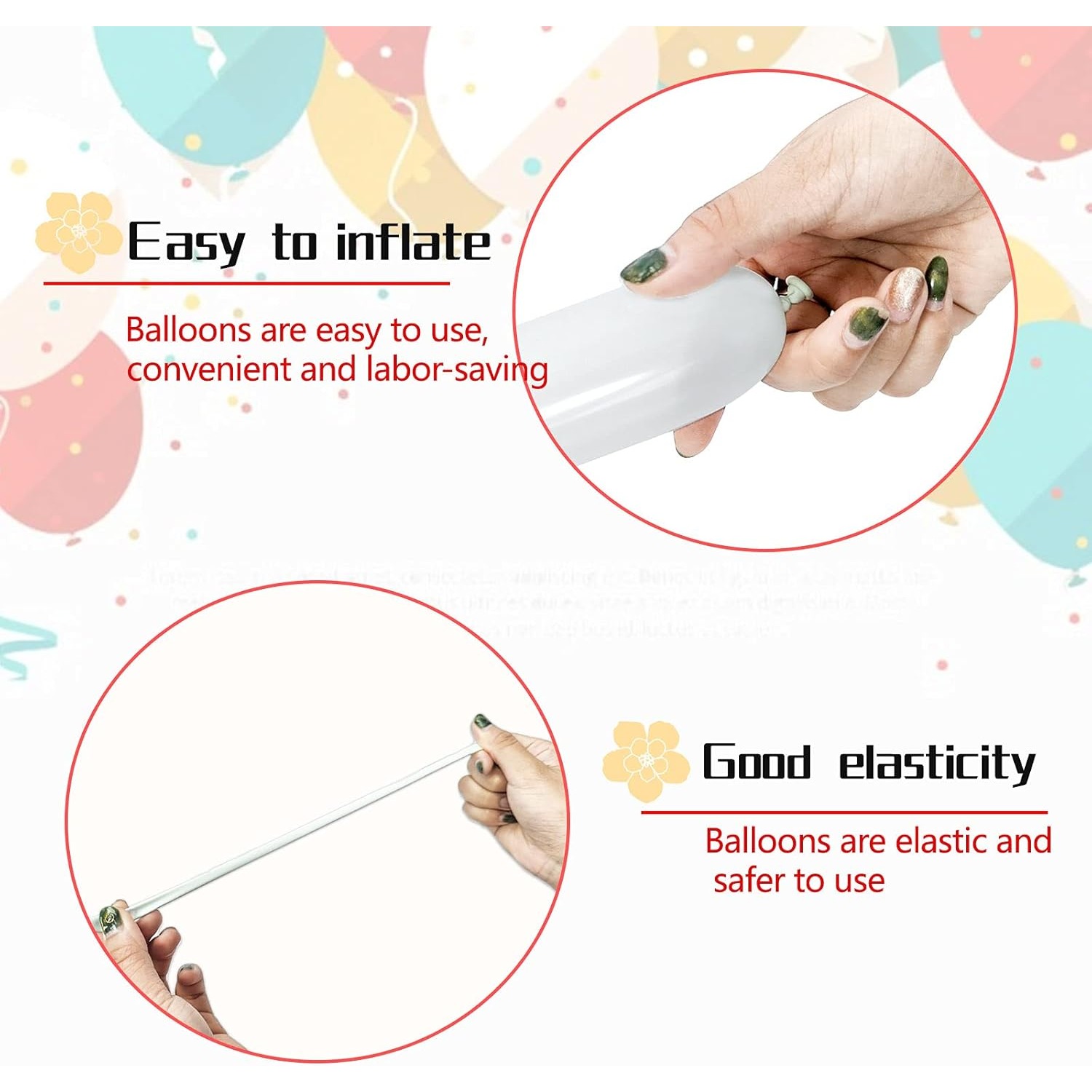 100pcs Thickening Long Balloon - Balloon Arch Kit のレビューと価格