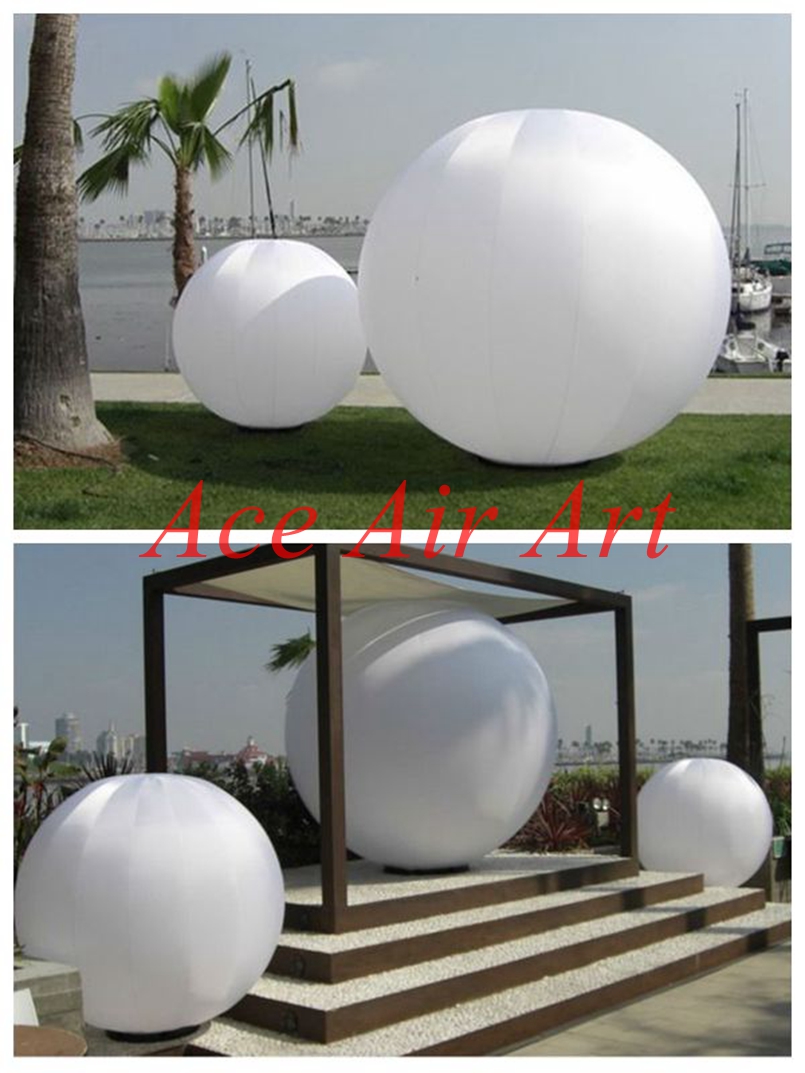 Inflatable White Round Ball, P - Party Event Supplier のレビューと価格