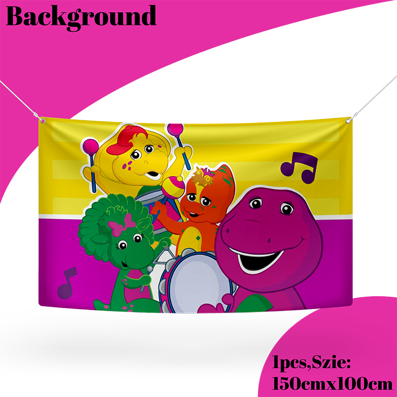 Dinosaur Barney Party Supplies - Table Cloth Disposable のレビューと価格