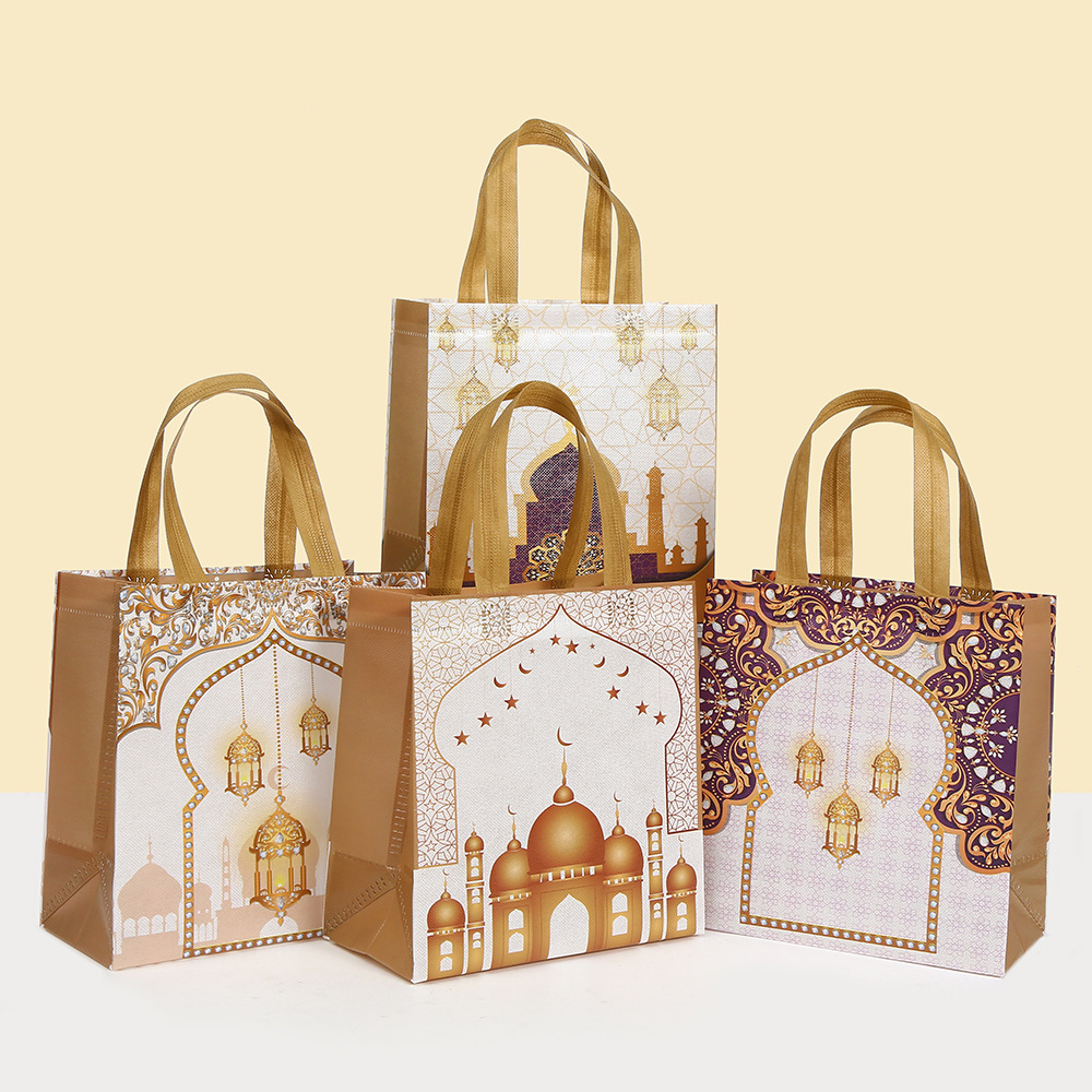6Pcs Eid Mubarak Theme Non-Wov - Event Party Shop のレビューと価格
