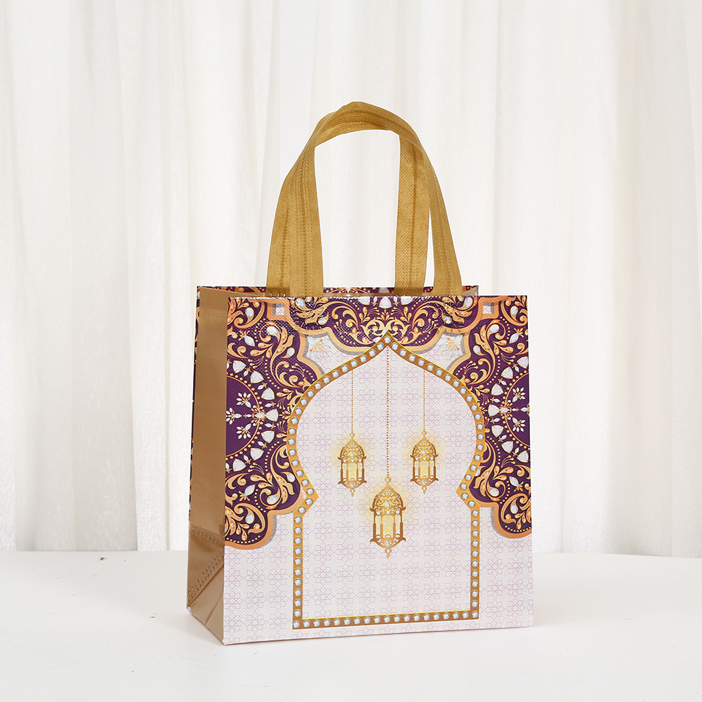 6Pcs Eid Mubarak Theme Non-Wov - Event Party Shop のレビューと価格