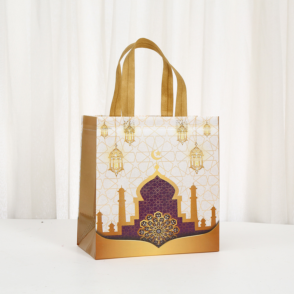 6Pcs Eid Mubarak Theme Non-Wov - Event Party Shop のレビューと価格