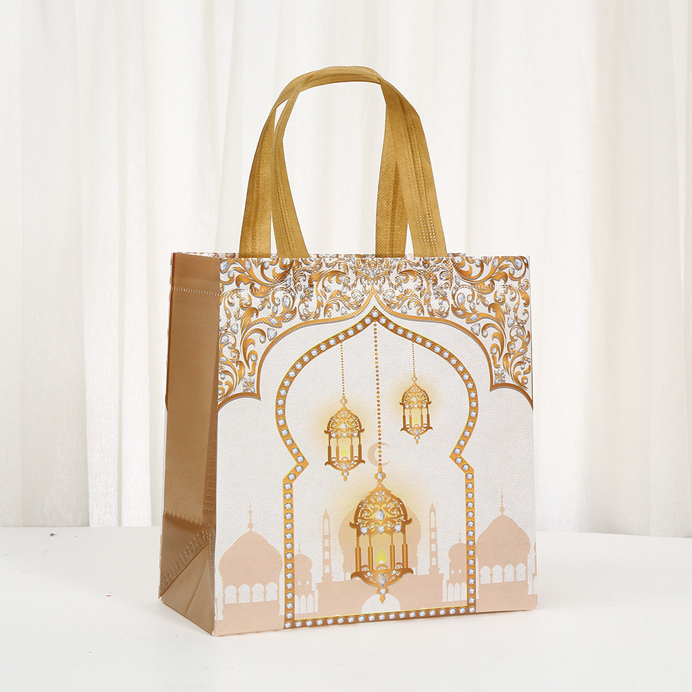 6Pcs Eid Mubarak Theme Non-Wov - Event Party Shop のレビューと価格
