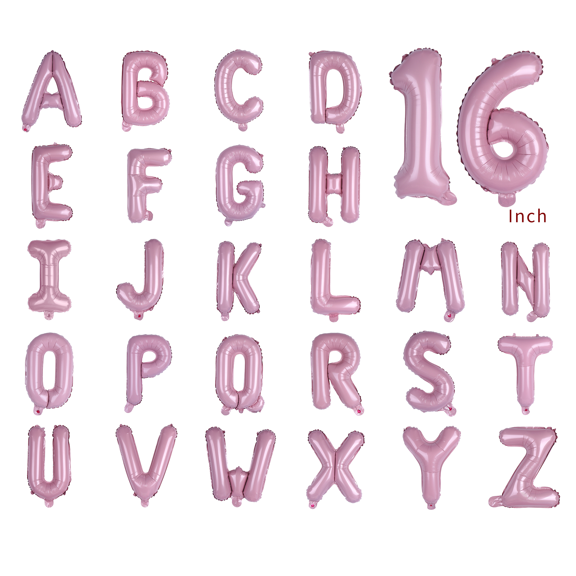 16 Inch Pink Alphabet number L - Party Event Supplier のレビューと価格