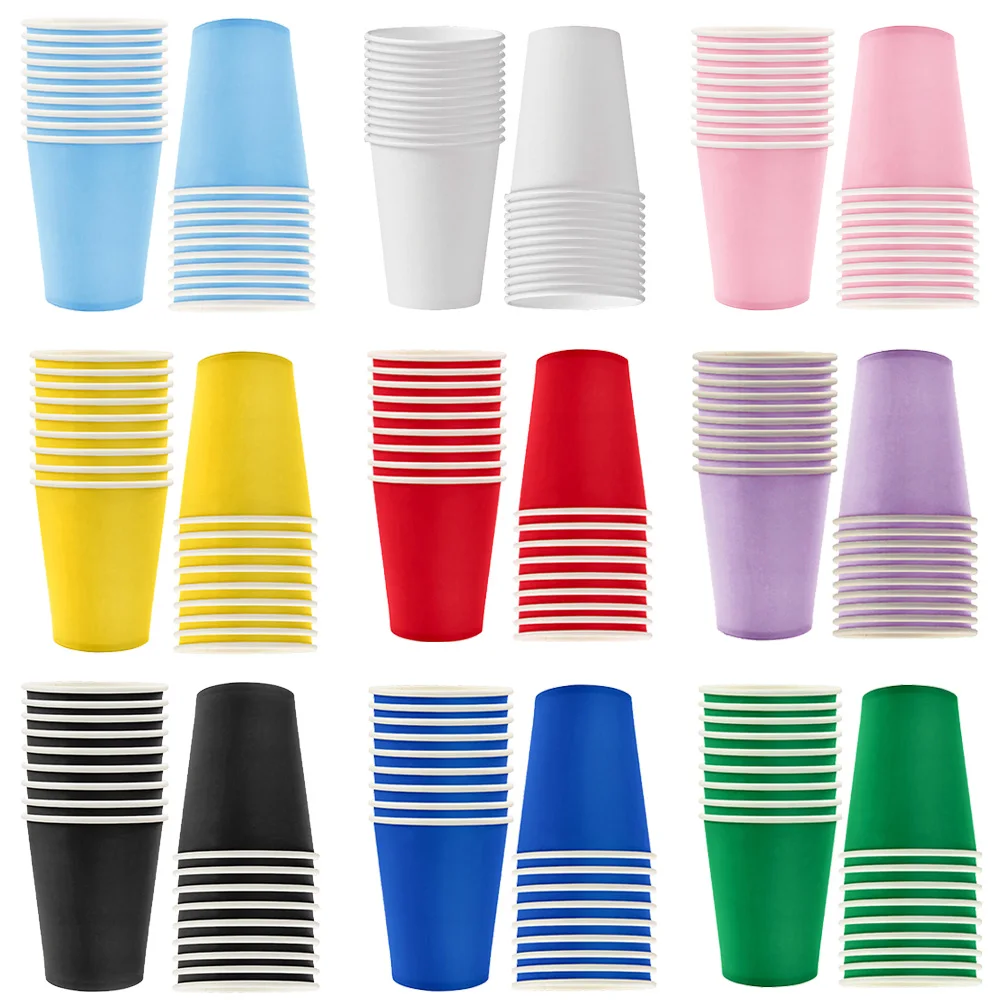 10/20/30/50pcs Solid Color Dis - Paper Straw Color のレビューと価格