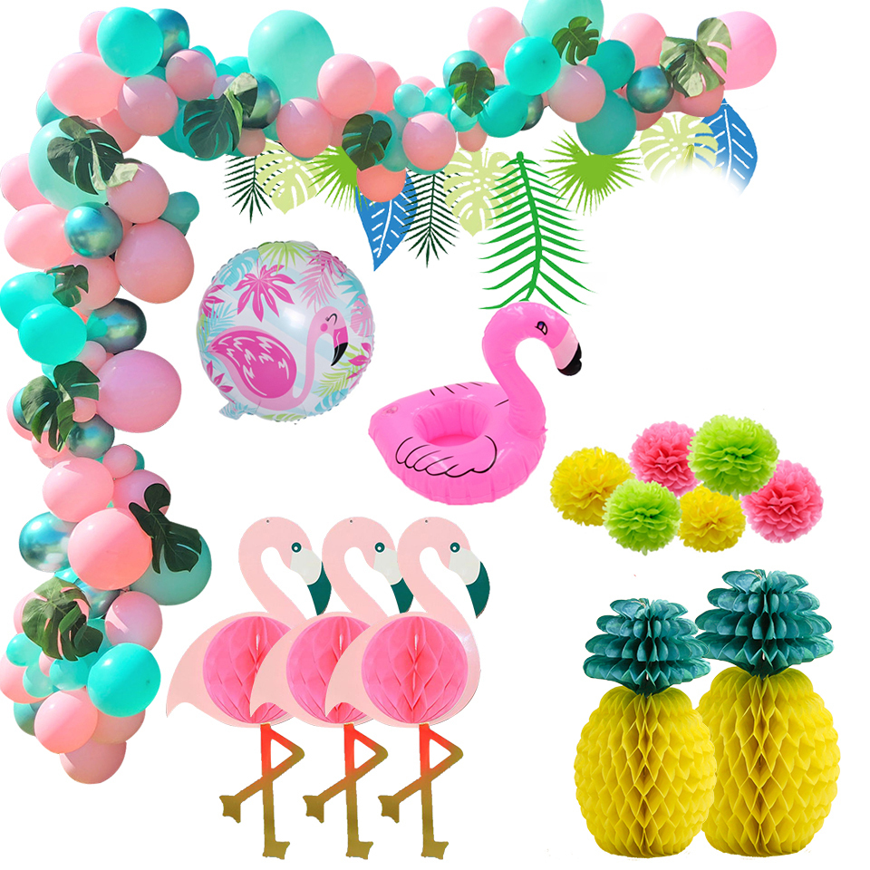 1set Hawaiian Party Decoration - Balloon Arch Kit のレビューと価格