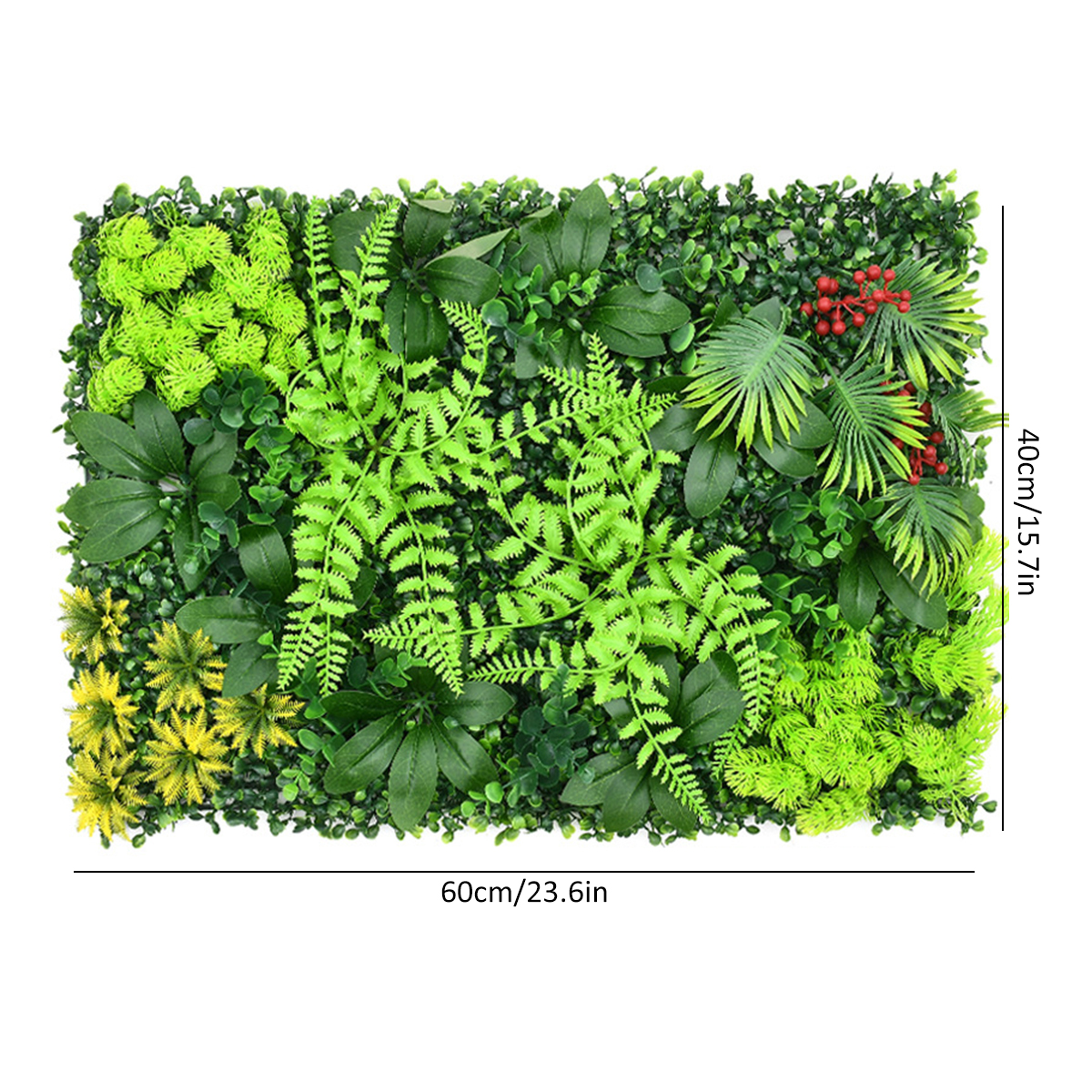 Artificial Plant Wall Plastic  - Flower Wall Panel のレビューと価格