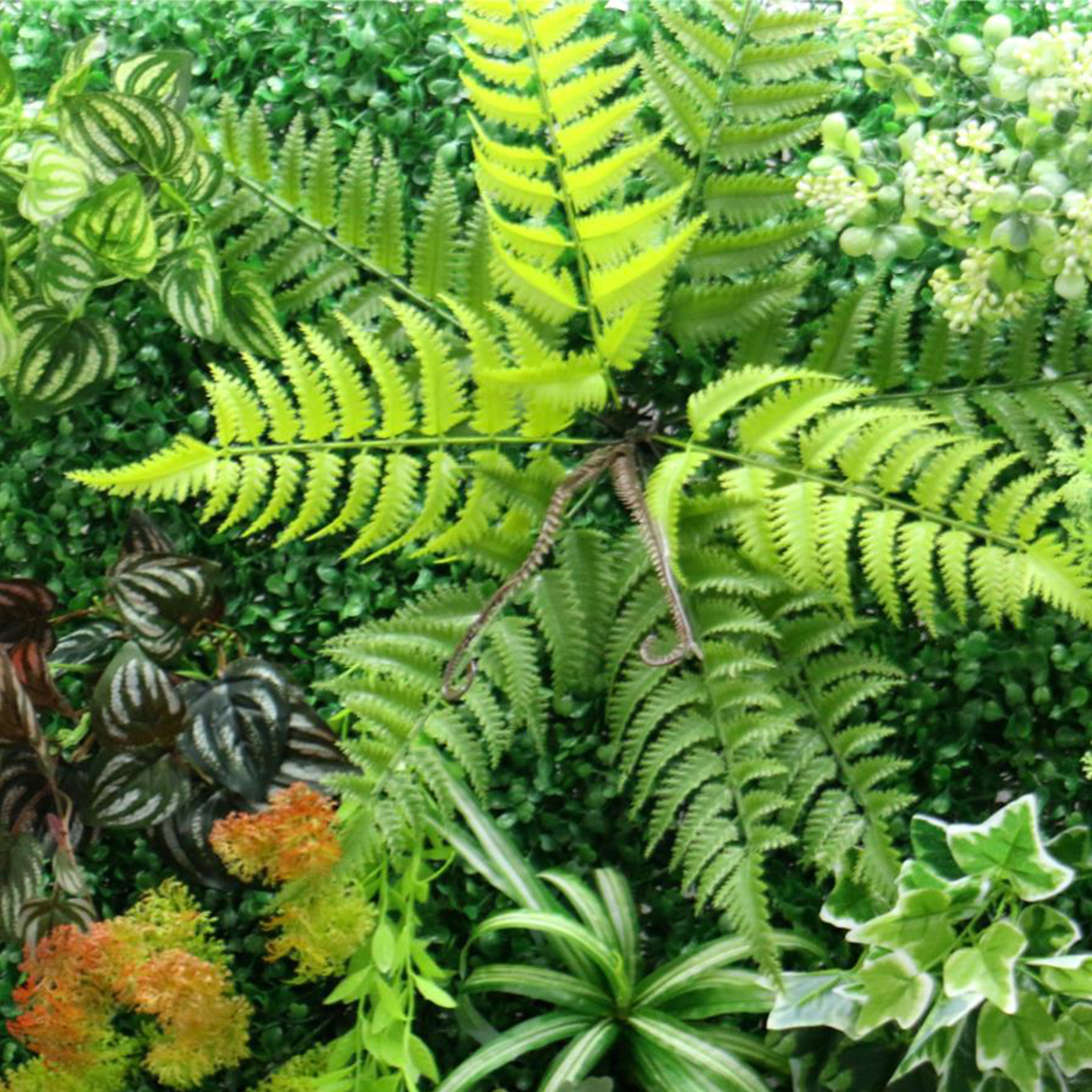 Artificial Plant Wall Plastic  - Flower Wall Panel のレビューと価格
