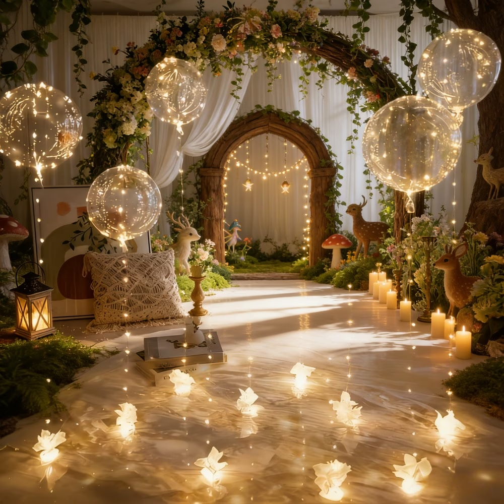 20pcs Wedding Bobo Balloons wi - Led Balloon Light のレビューと価格