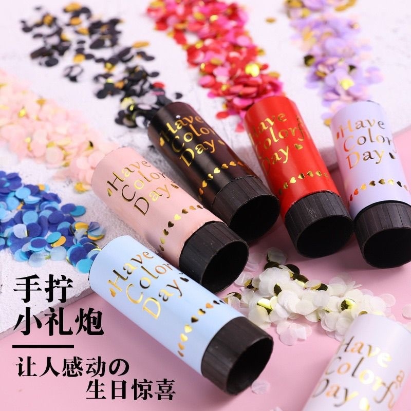 Confetti Cannons Push Pop for  - Confetti Cannon Tube のレビューと価格