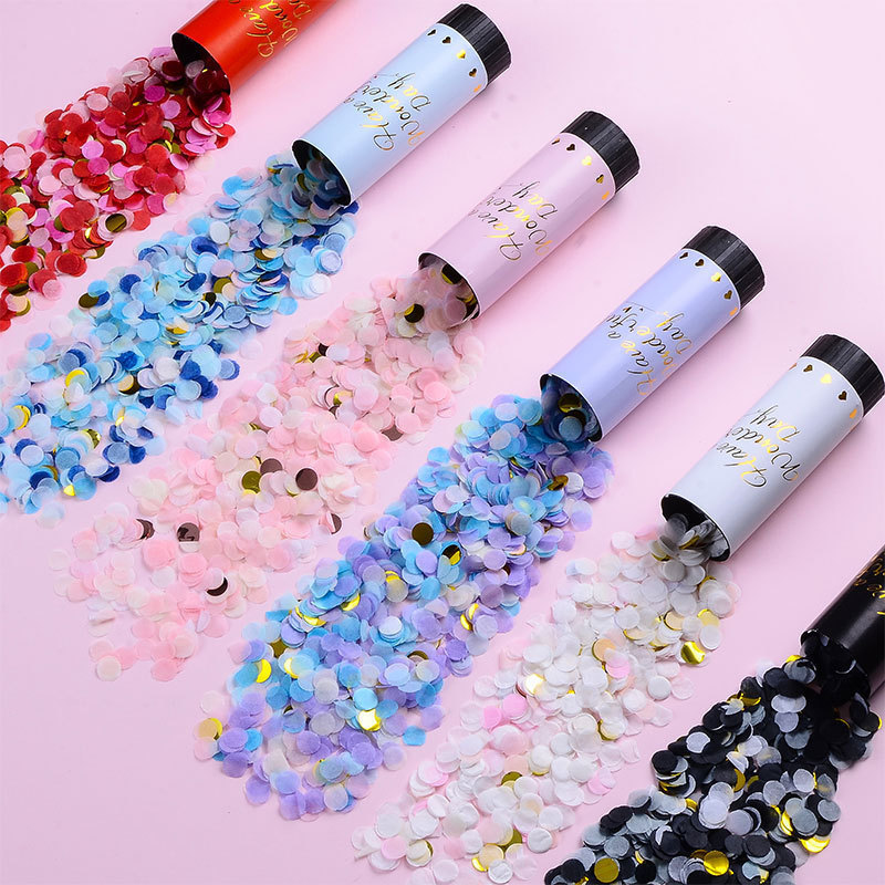 Confetti Cannons Push Pop for  - Confetti Cannon Tube のレビューと価格