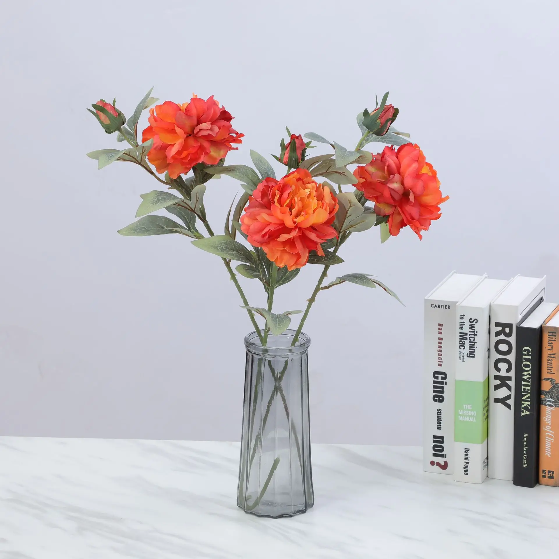 Artificial Peony Flower Single - Flower Wall Panel のレビューと価格