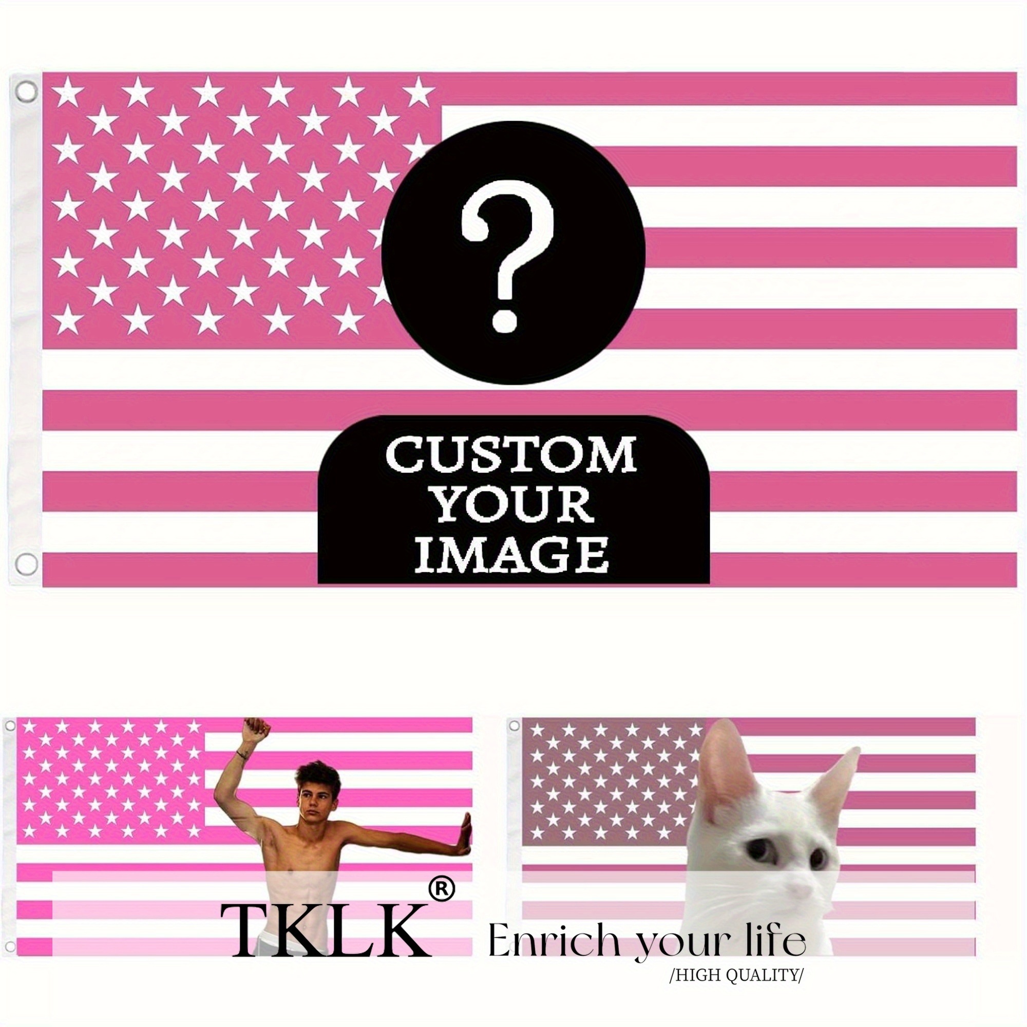 1pc Custom Classic Pink/Black  - Event Party のレビューと価格
