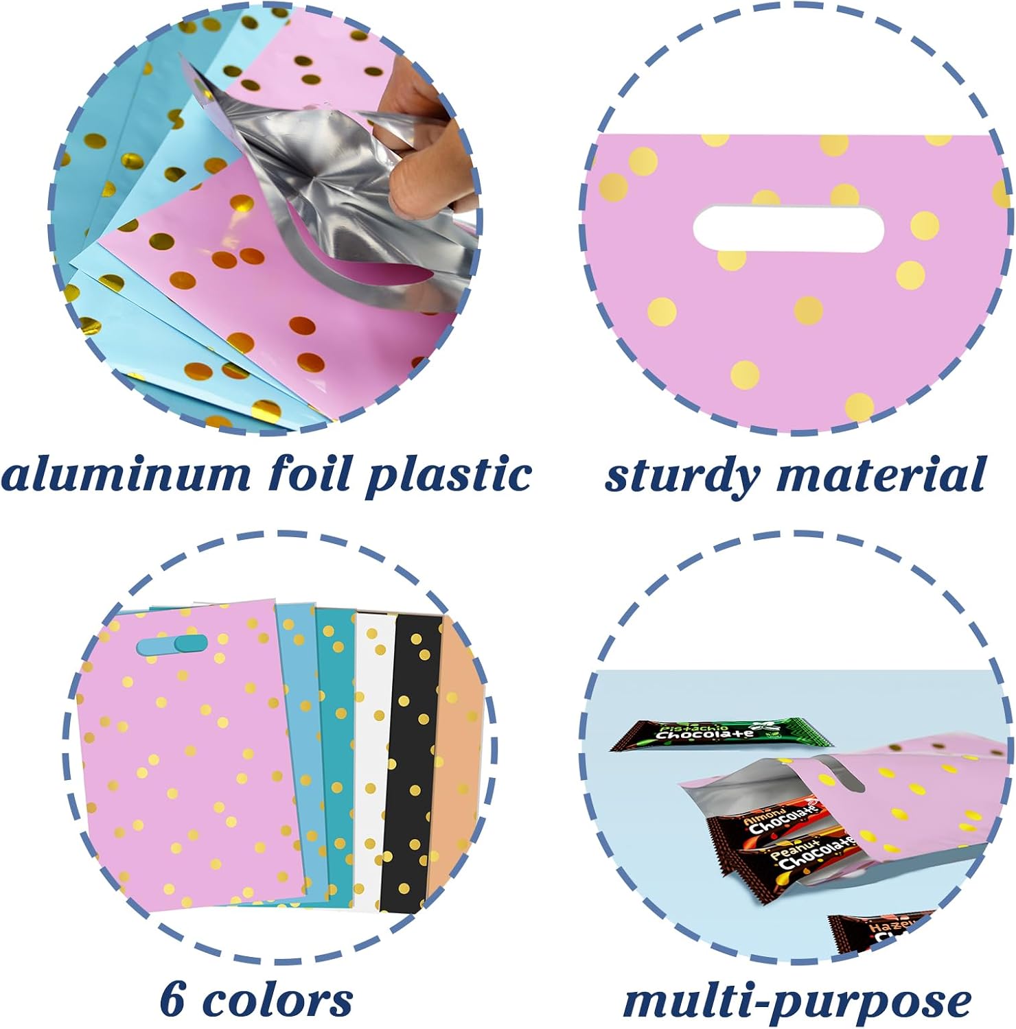 30PCS Party Favor Goodie Bags  - Party Favor Bag のレビューと価格