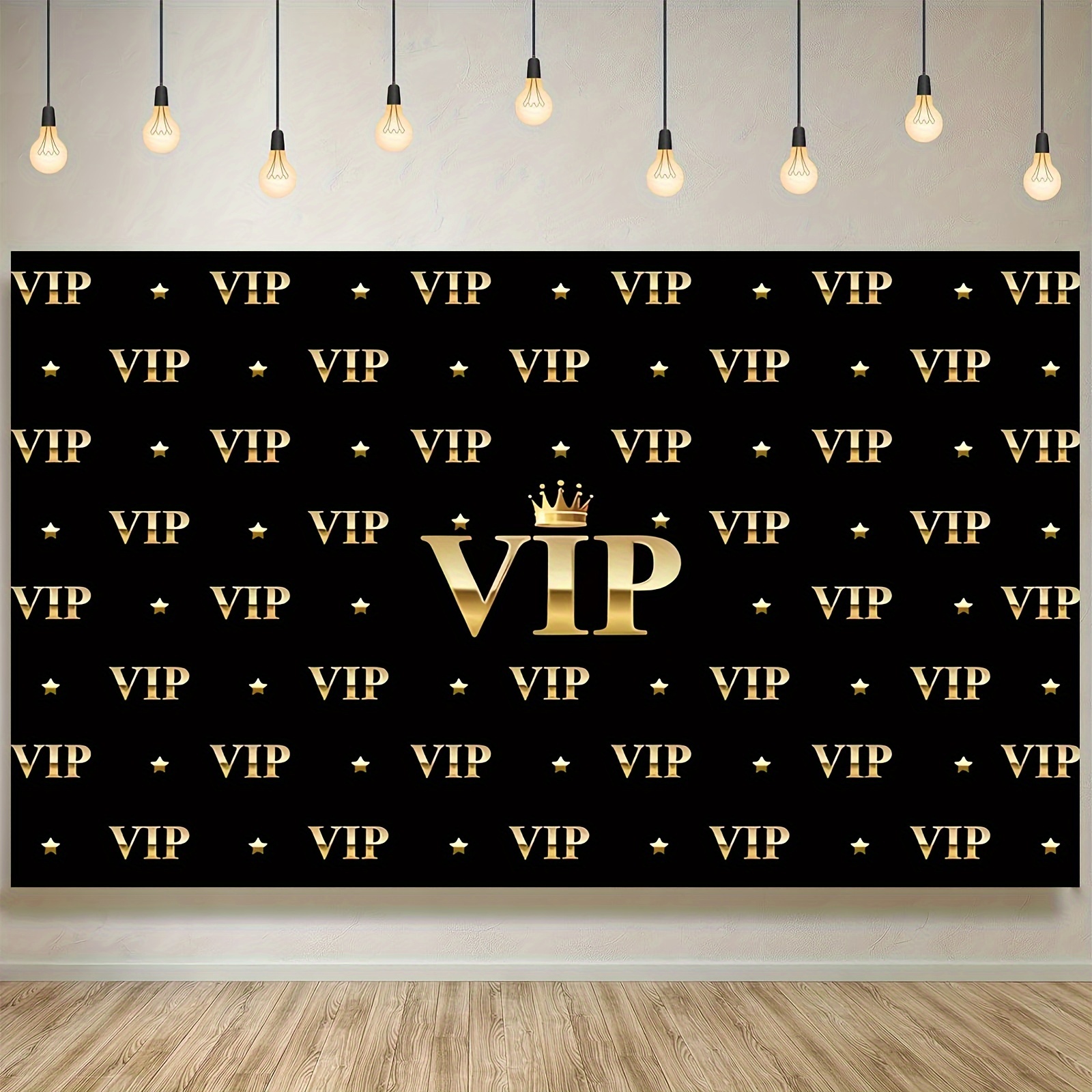VIP Royal Crown Black Gold Tap - Party Banner Gold のレビューと価格