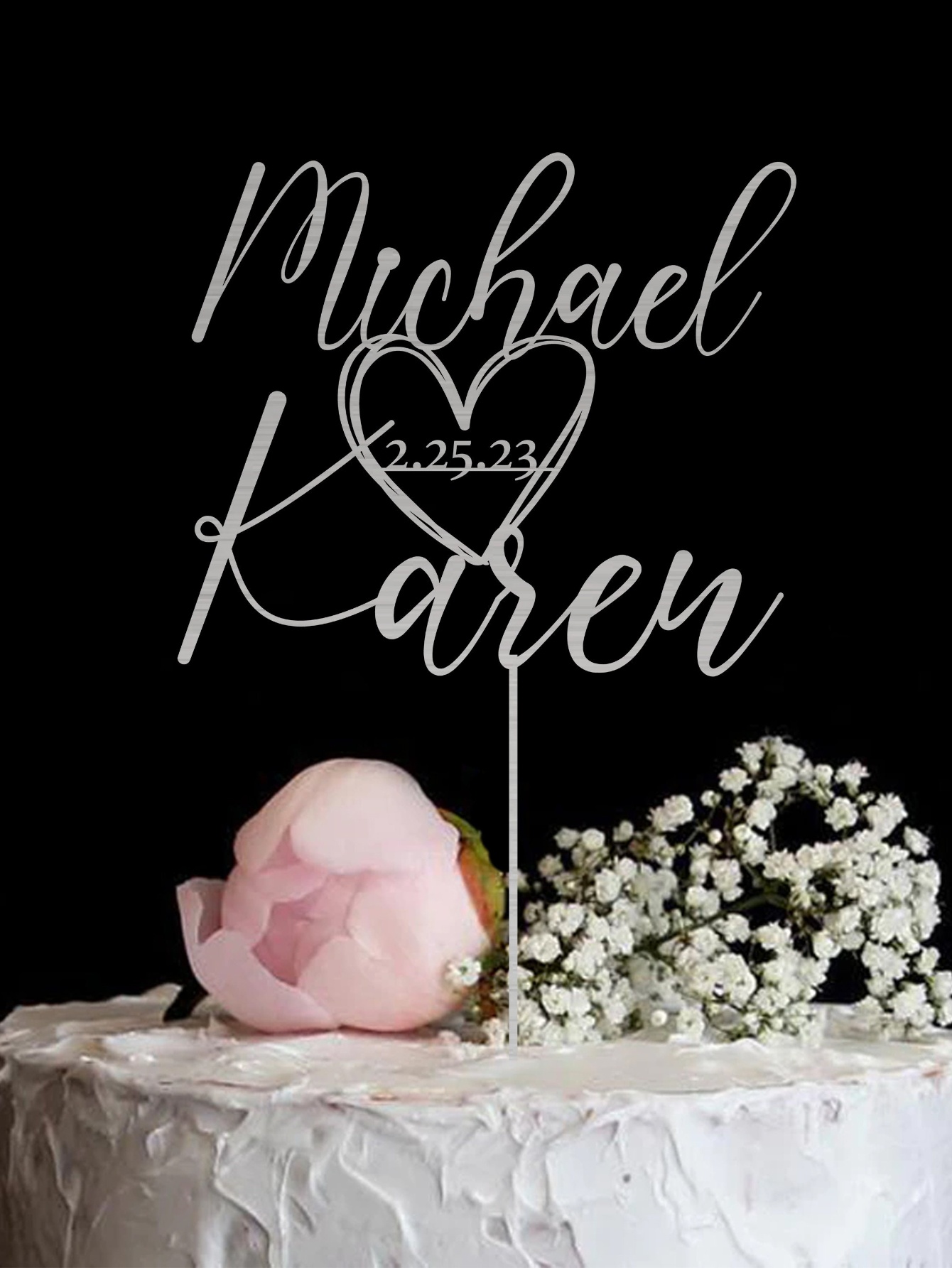 Custom Cake Topper - 1PC Perso - Event Suppliers のレビューと価格