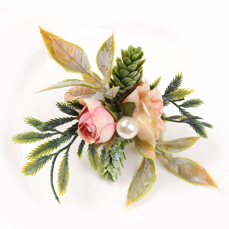 Napkin Rings Holder Rose & Pin - Party Event Supplier のレビューと価格