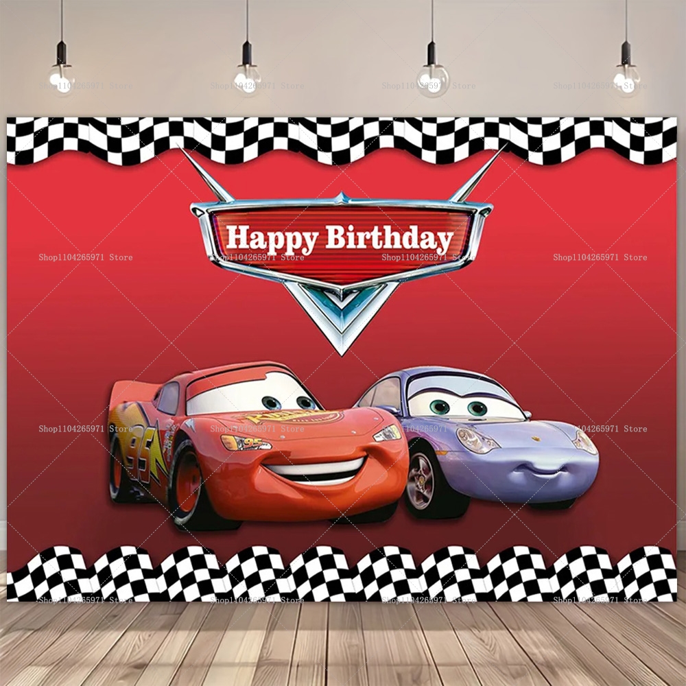 Movie Cars Theme Backdrop For  - Party Event Supplier のレビューと価格