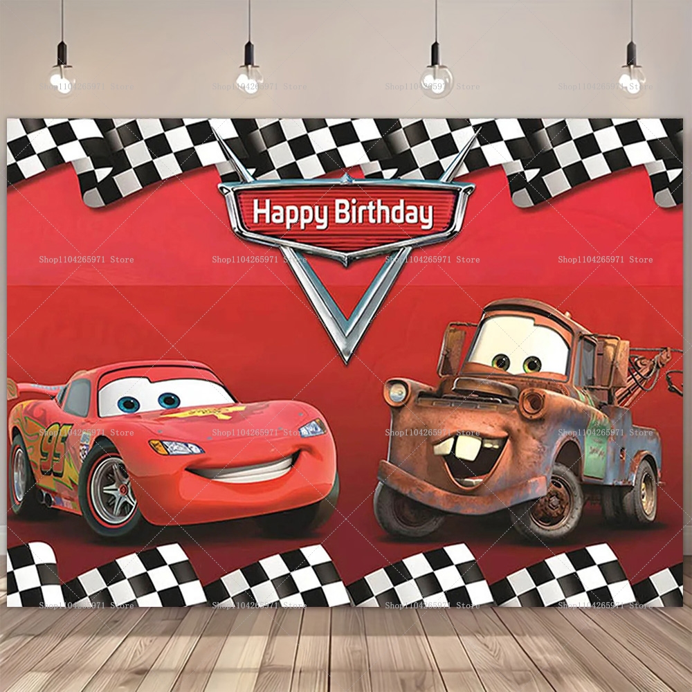 Movie Cars Theme Backdrop For  - Party Event Supplier のレビューと価格