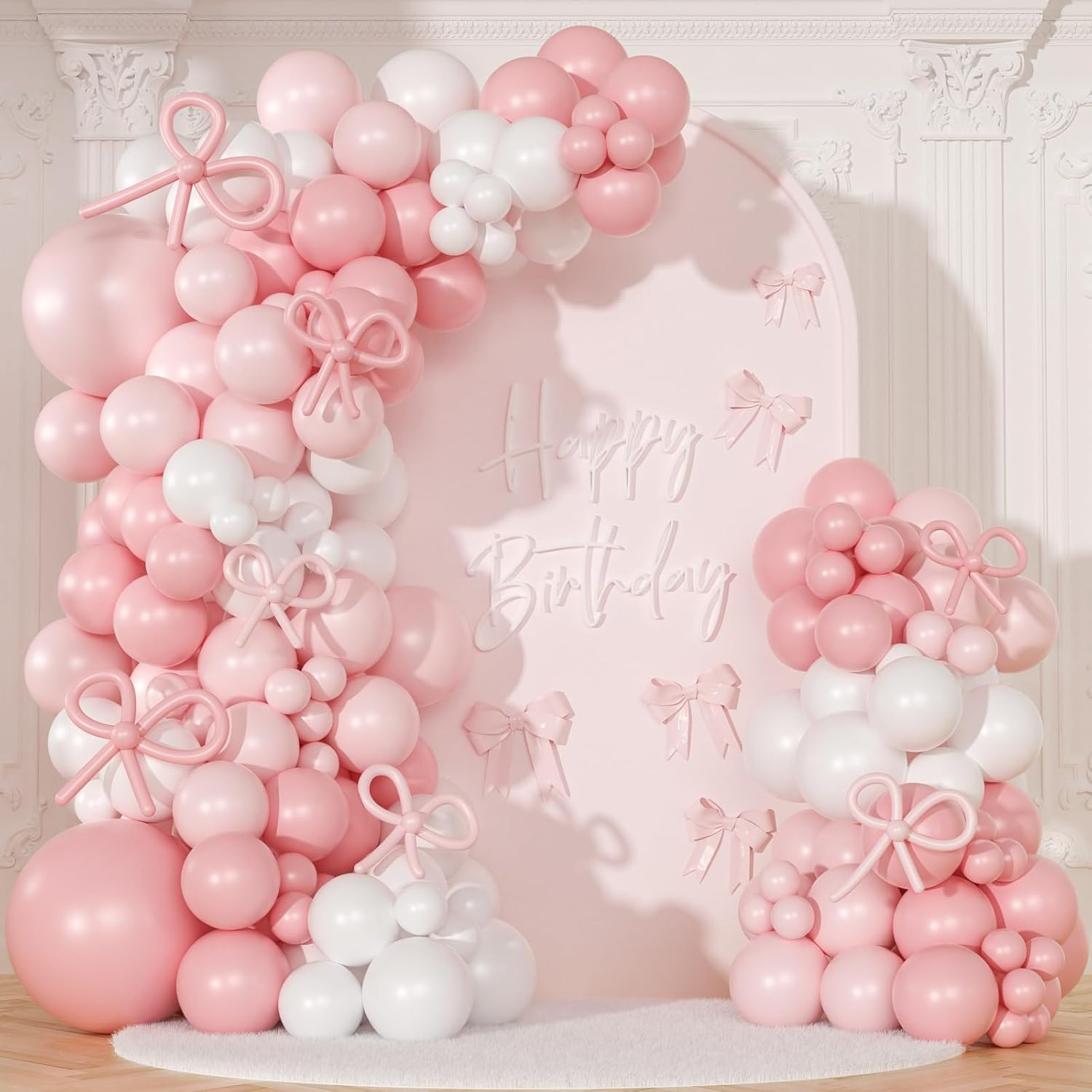 145Pcs Coquette Birthday Decor - Balloon Arch Kit のレビューと価格