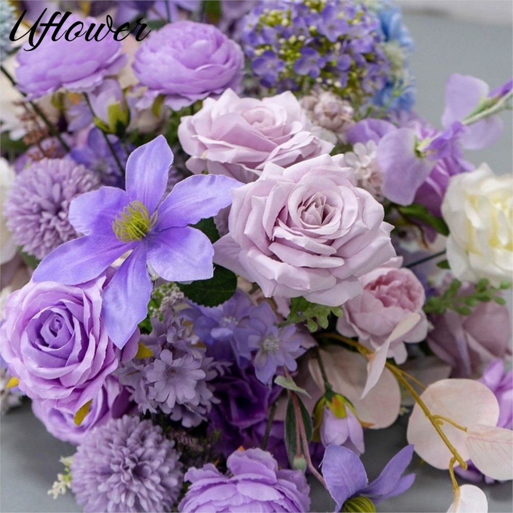 Uflower 200cm Luxury Rose Arti - Flower Wall Panel のレビューと価格
