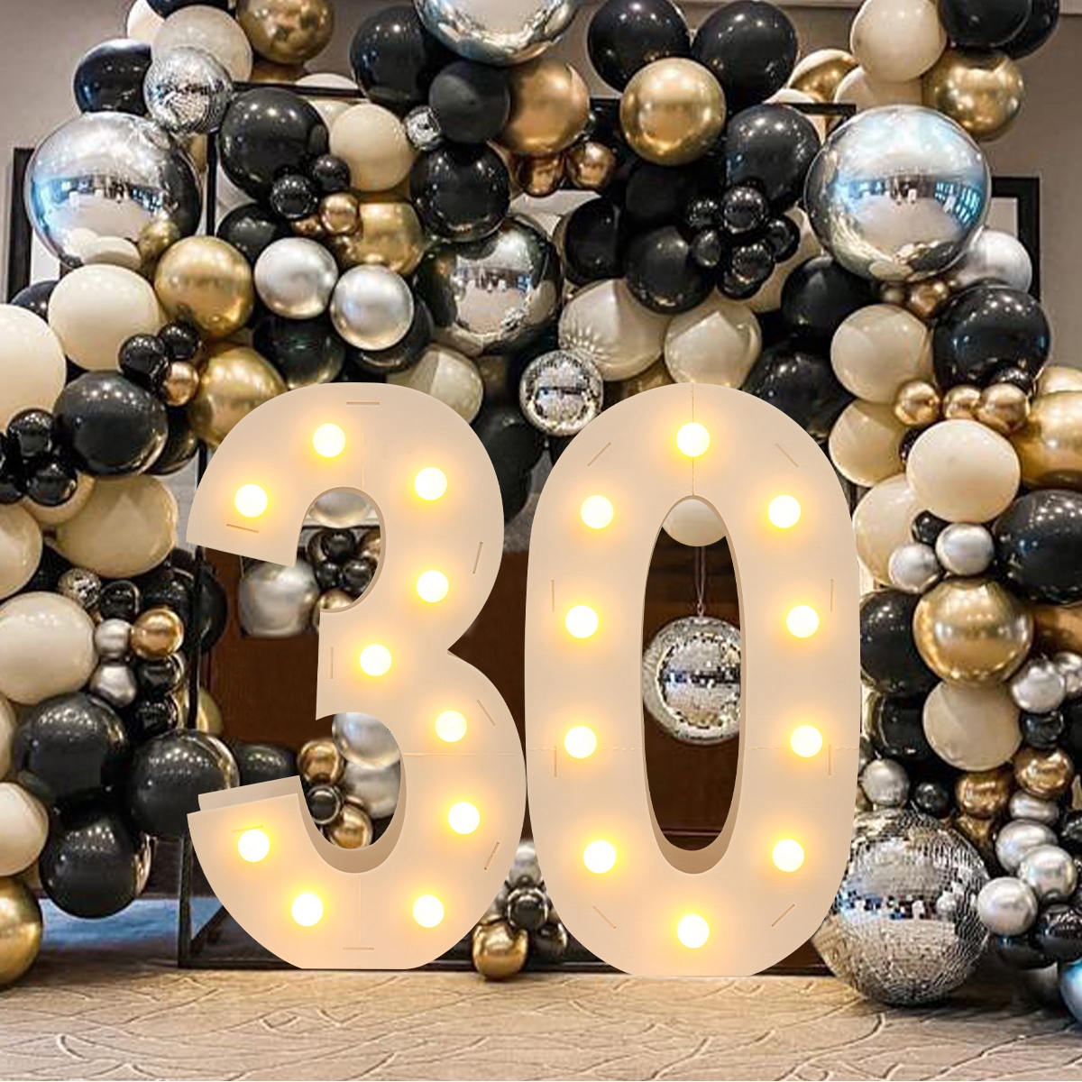 91.5CM Giant Number Led Light  - Led Balloon Light のレビューと価格