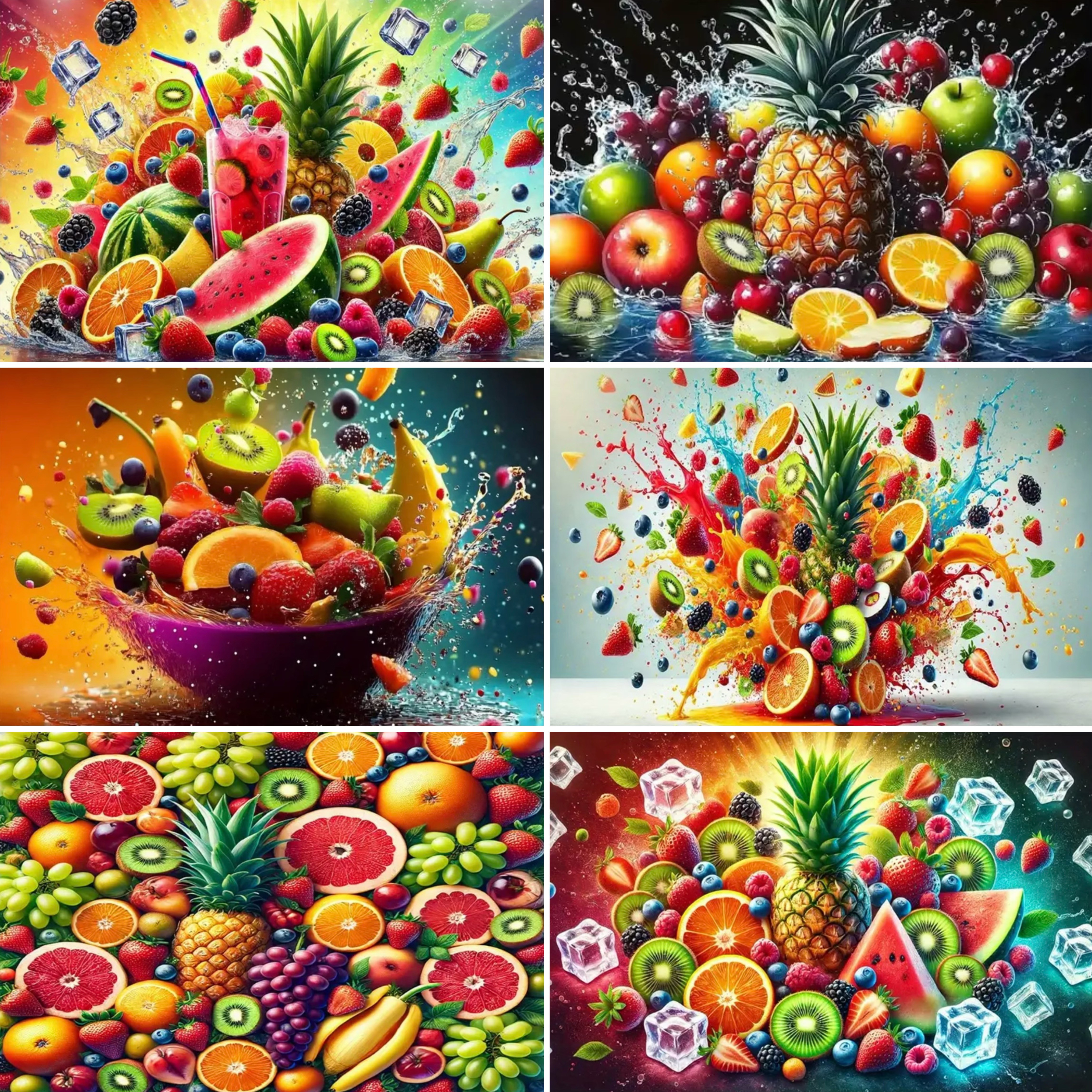 3D Colorful Fruit Party Decora - Party Event Supply Store のレビューと価格