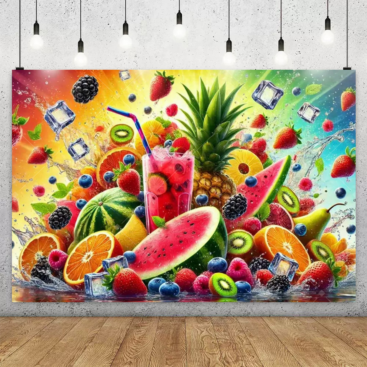 3D Colorful Fruit Party Decora - Party Event Supply Store のレビューと価格