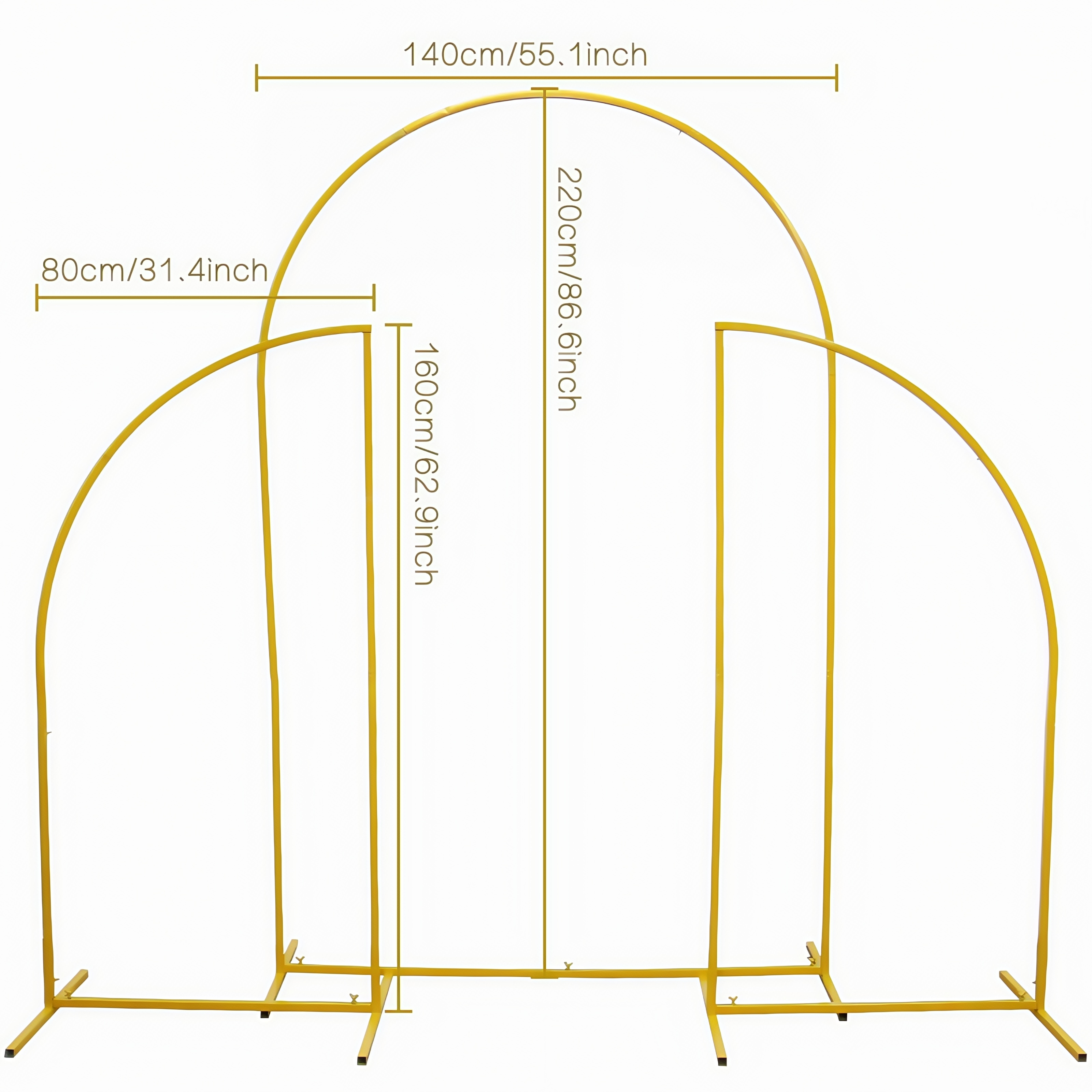Crown Metal Arch Stand,3pcs Se - Balloon Arch Kit のレビューと価格