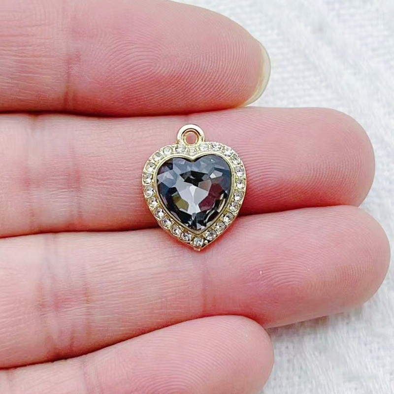 10pcs heart-shaped inlaid colo - Event Party のレビューと価格