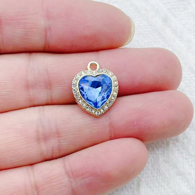 10pcs heart-shaped inlaid colo - Event Party のレビューと価格