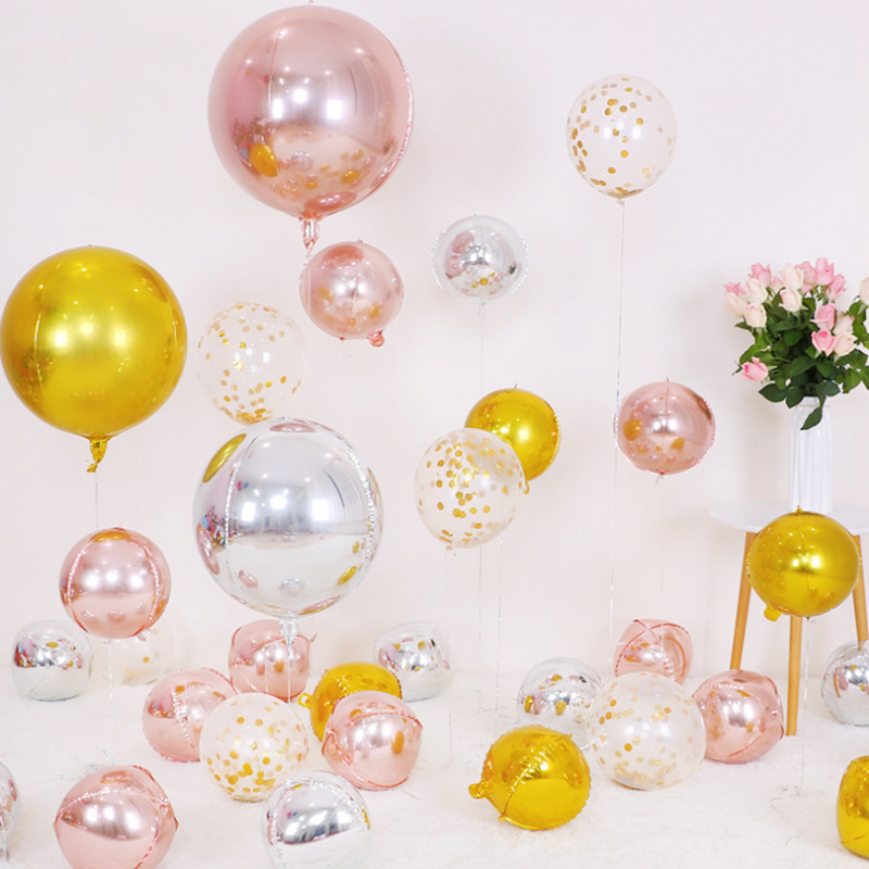 5pcs 10 18 22 Inch 4D Round Me - Party Event Supply Store のレビューと価格