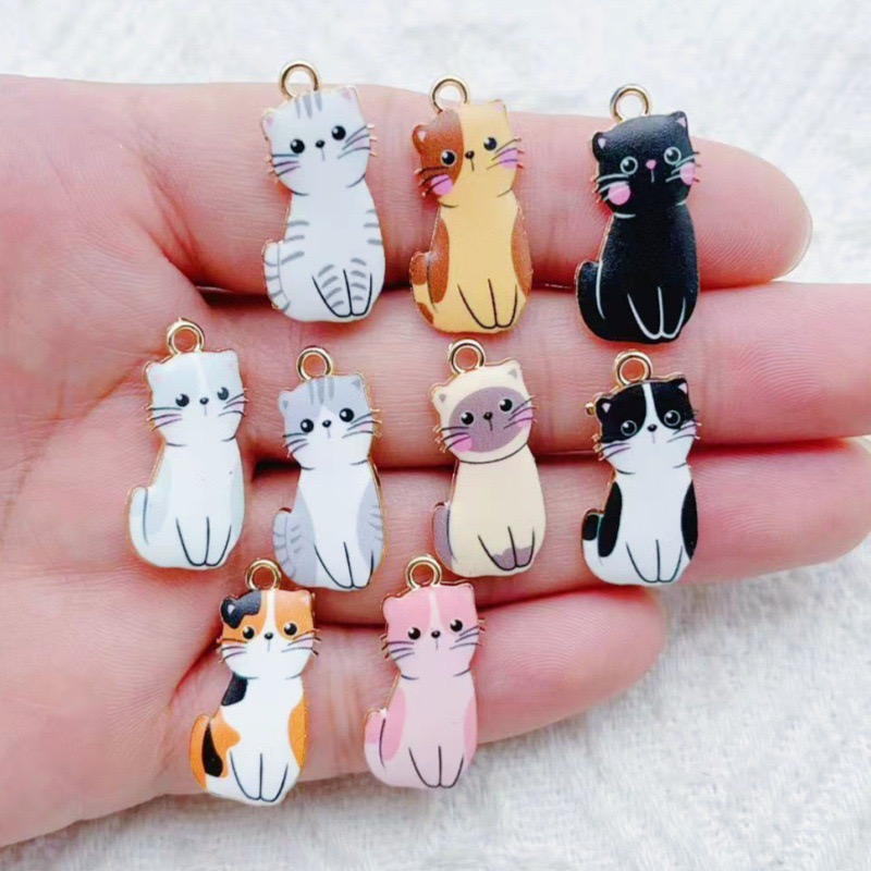12pcs Cartoon Alloy Drip Oil C - Event Party のレビューと価格