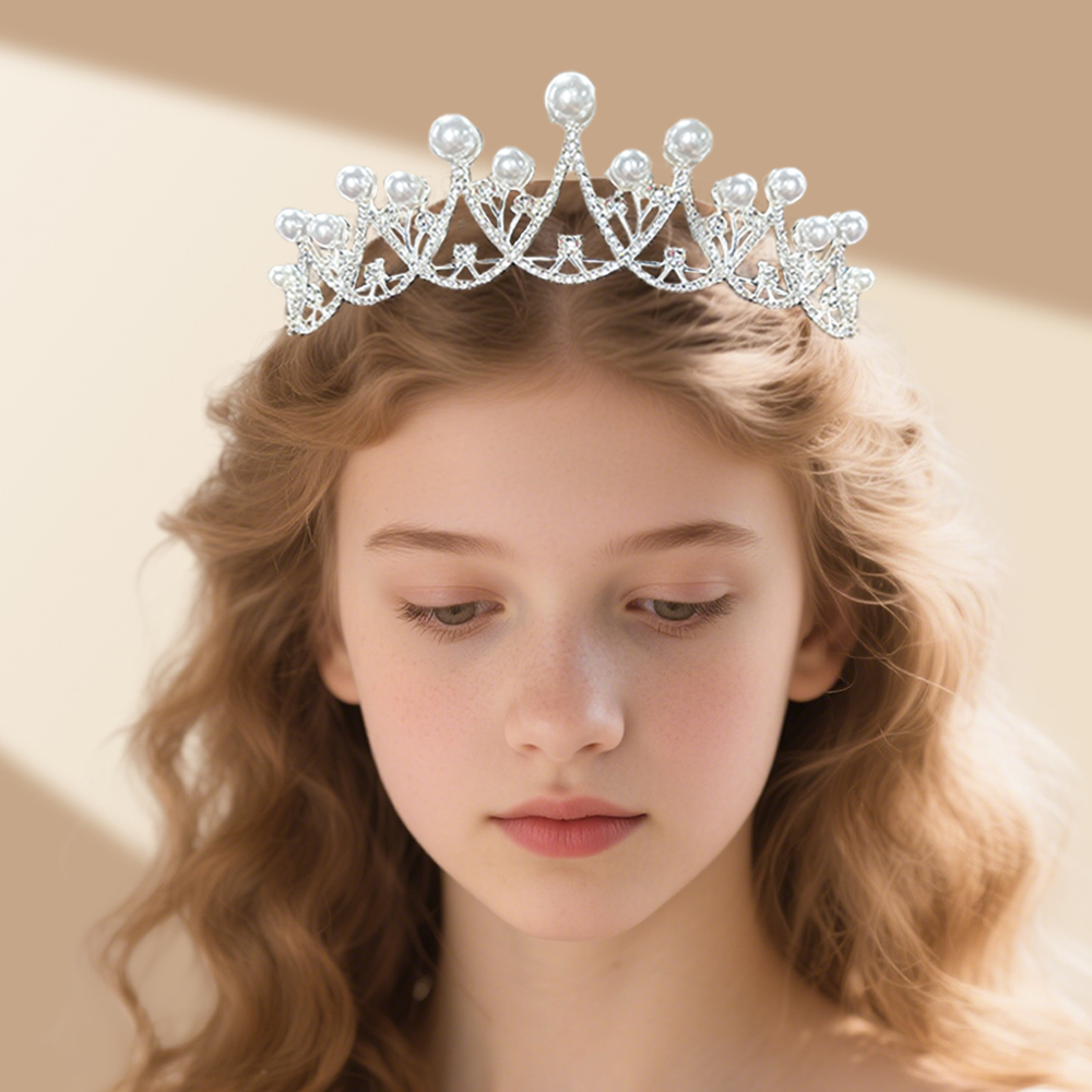 Elegant Pearl Crown Single Fas - Event Party のレビューと価格